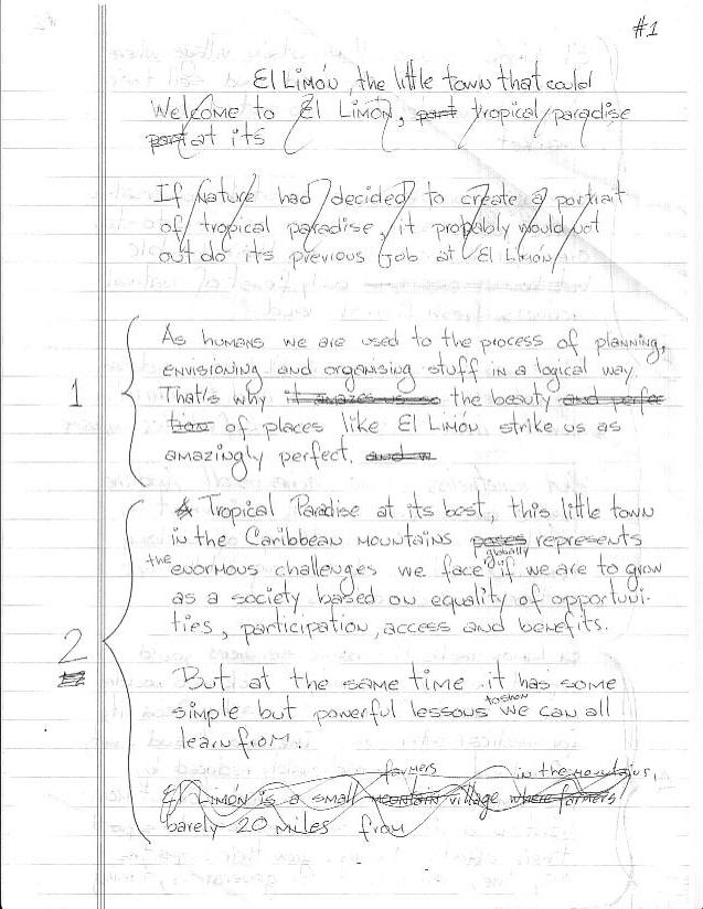 El Limón - Script (1)